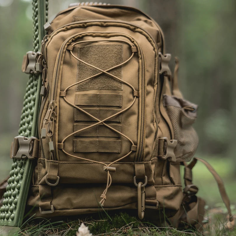 65L Outdoor Tactical Backpack for Men Unisex Hiking Bag Large Capacity Military Army Travel Camping Rucksack