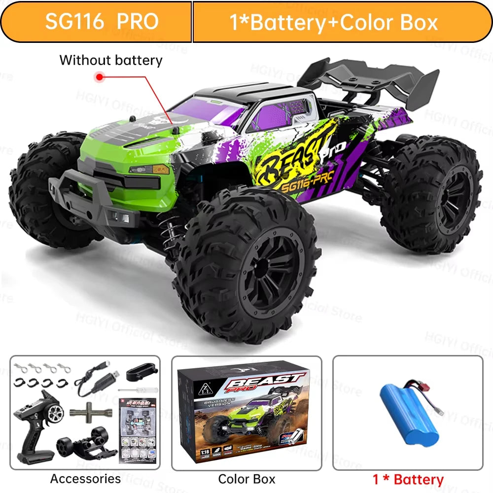 PRO RC Car Brushless 4WD Racing Car Remote Control Toys