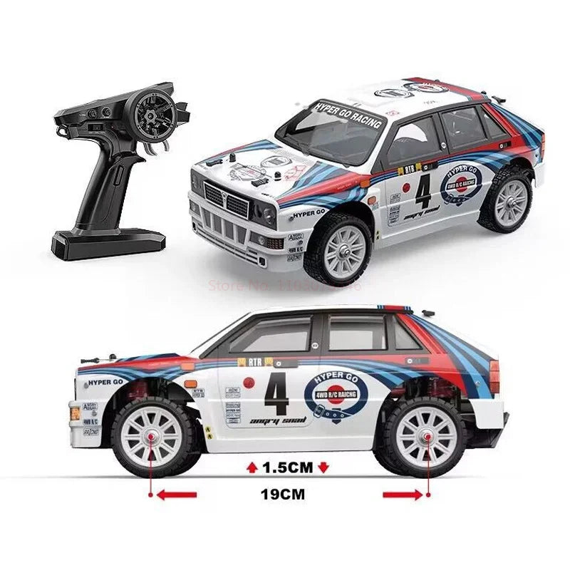 V2.0 Rc Car Brushless Motor Hyper Go 4wd Off-Road Vehicle