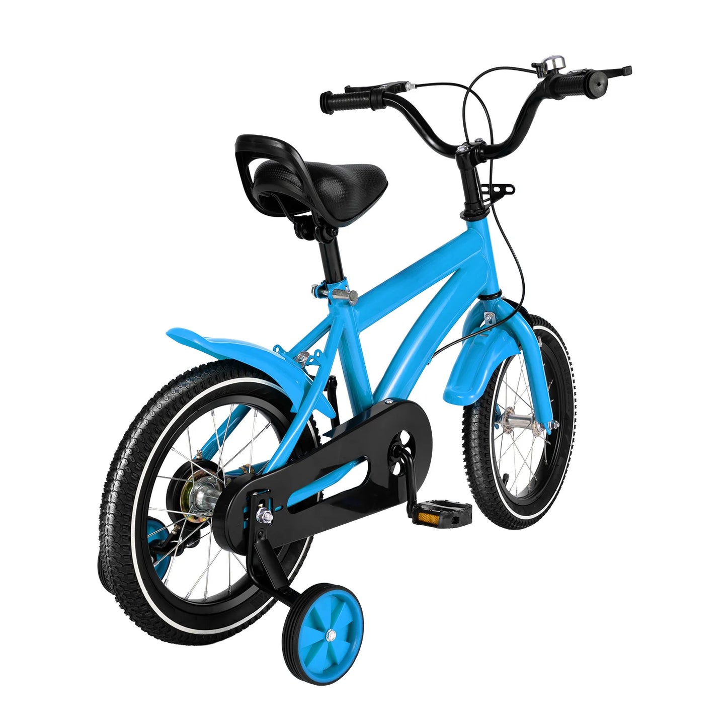 14 Inch Adjustable Kids Bike For Boys Girls Dual Brakes