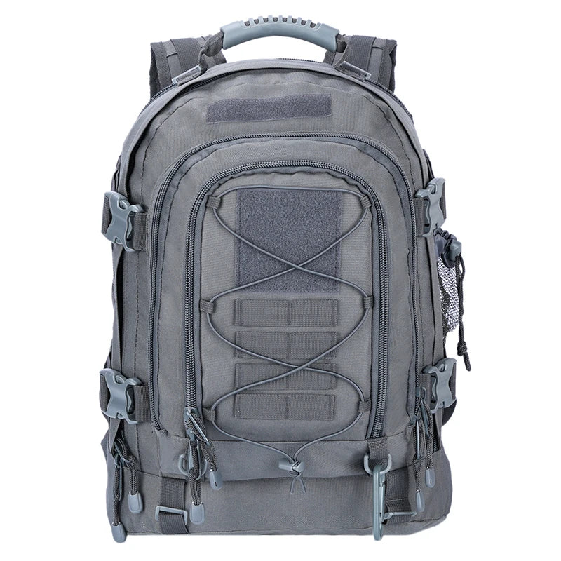 65L Outdoor Tactical Backpack for Men Unisex Hiking Bag Large Capacity Military Army Travel Camping Rucksack