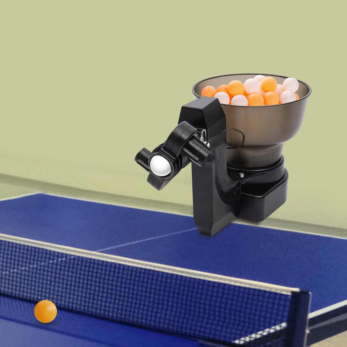 Automatic Table Tennis Ball Machine For Practice 120 Balls
