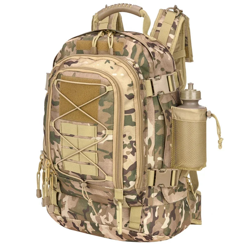 Male Travel Tactical backpack Expandable , 3 Day Assault Pack Rucksacks