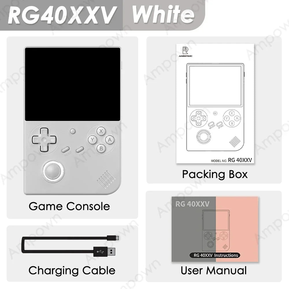 Handheld Game Console 4 Inch IPS Screen RGB Joystick Player