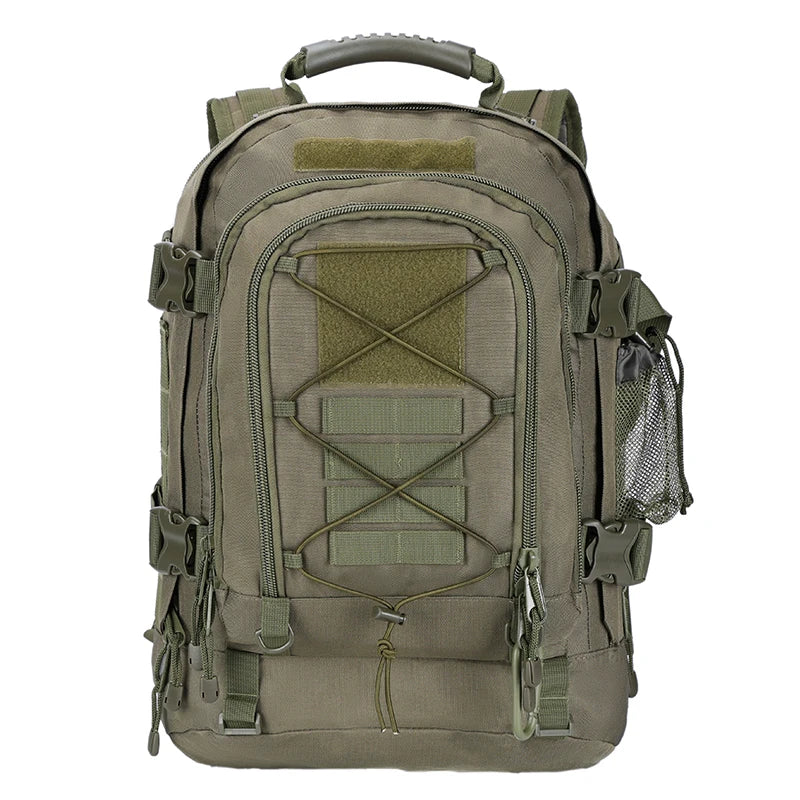 65L Outdoor Tactical Backpack for Men Unisex Hiking Bag Large Capacity Military Army Travel Camping Rucksack