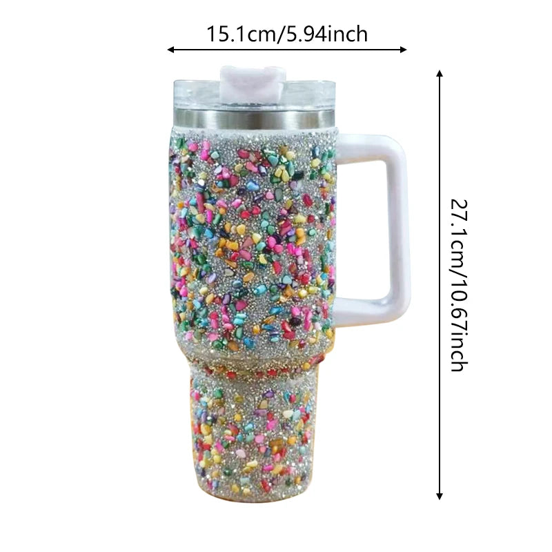 40oz 304 Stainless Steel Insulated Bottle With Handle