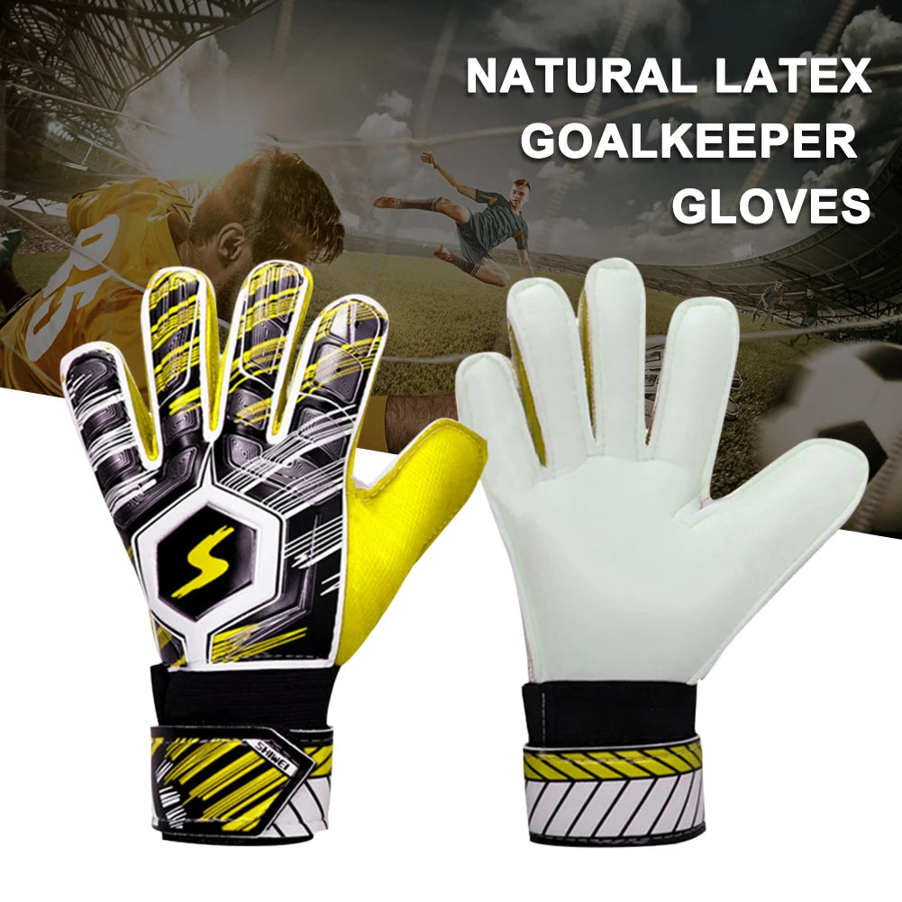 Soccer Goalkeeper Gloves Thickened Training Full Finger Protection