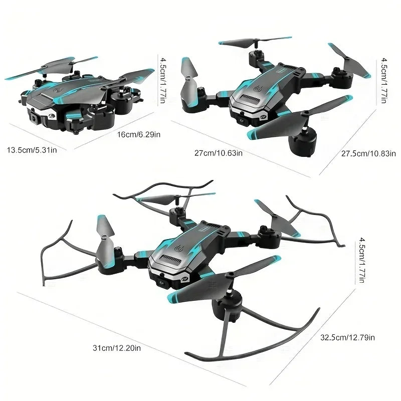 QJ GPS Drone S6 G6 4K Foldable Quadcopter HD Camera