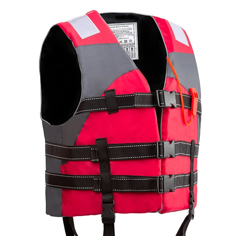 Life Vest with Whistle for Adults, Polyester, , Water Sports, Man Jacket