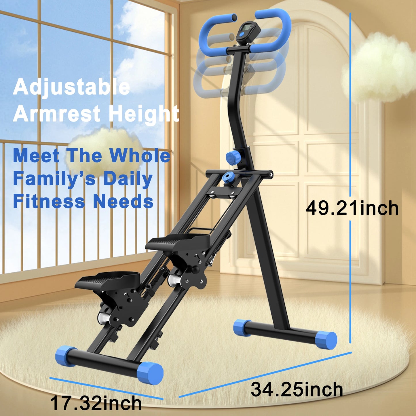 Universal Sports And Outdoors Stair Stepper Climber Handle
