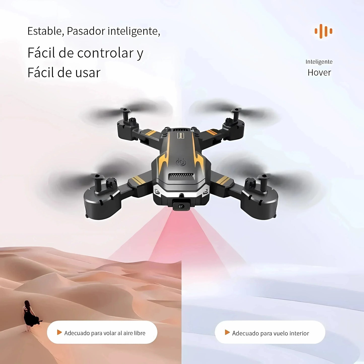 QJ GPS Drone S6 G6 4K Foldable Quadcopter HD Camera