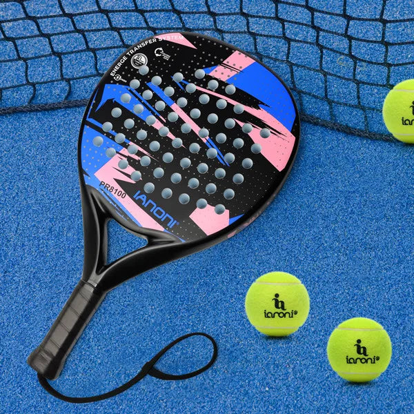 Padel Racket Carbon Fiber Surface with EVA Memory Flex Foam Coret