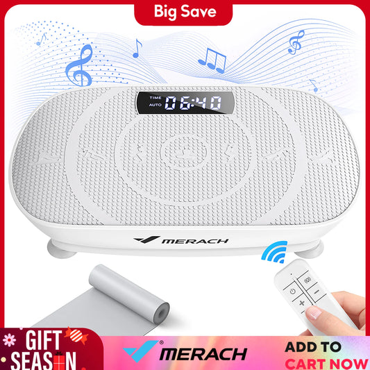 Merach Vibration Plate Whole Body Fitness Platform Trainer