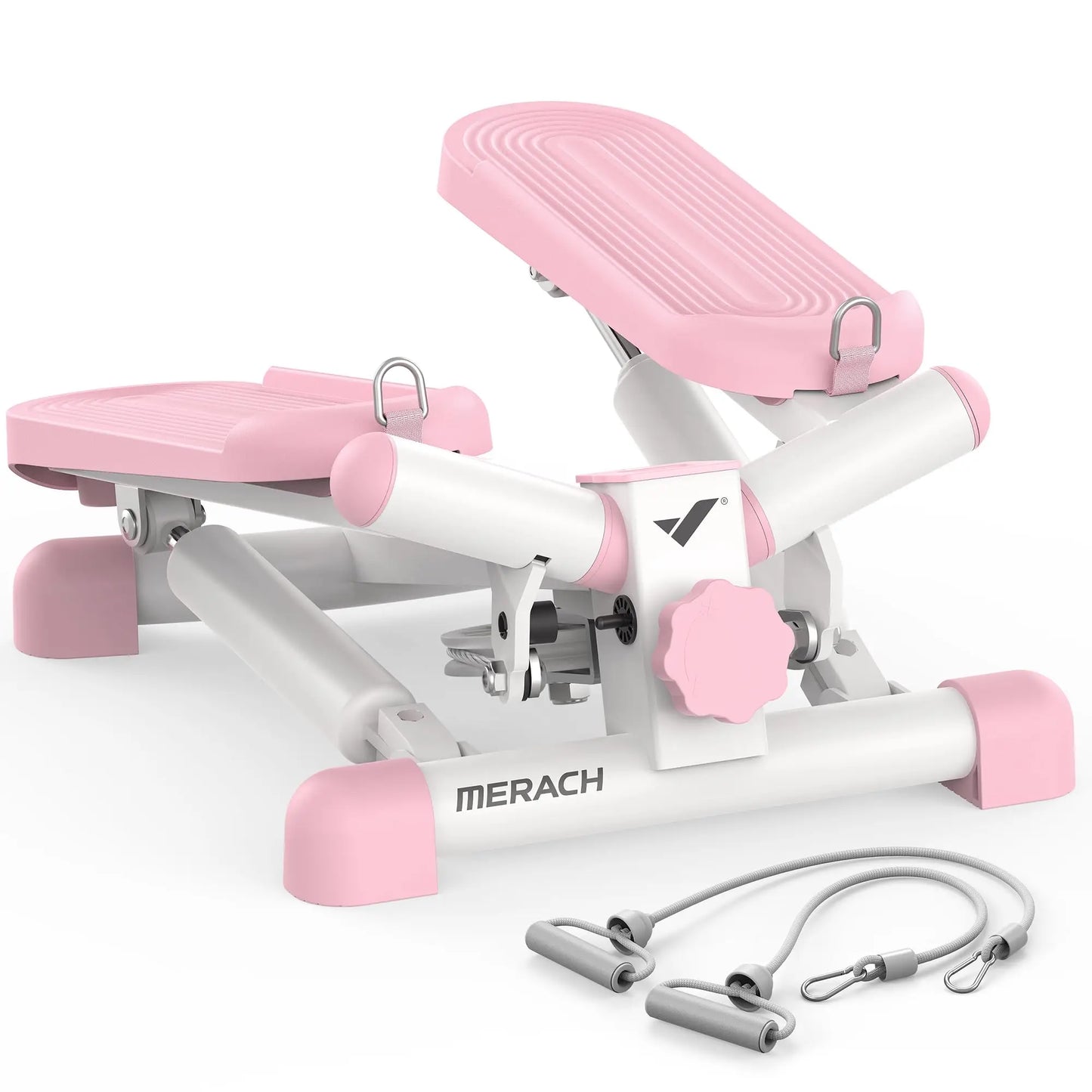 Mini Stepper Exercise Equipment with Resistance Band for Fitness