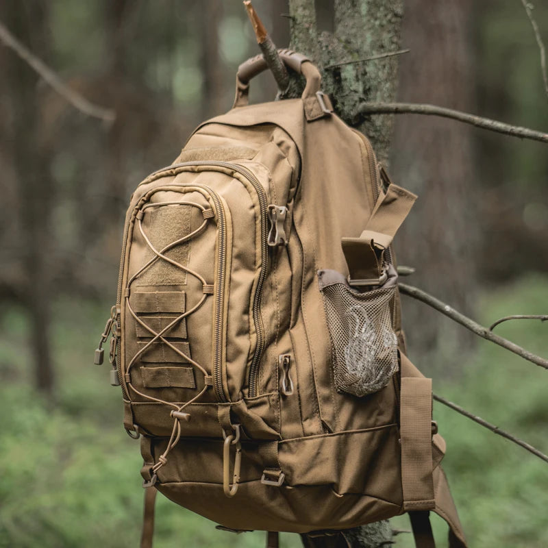 65L Outdoor Tactical Backpack for Men Unisex Hiking Bag Large Capacity Military Army Travel Camping Rucksack
