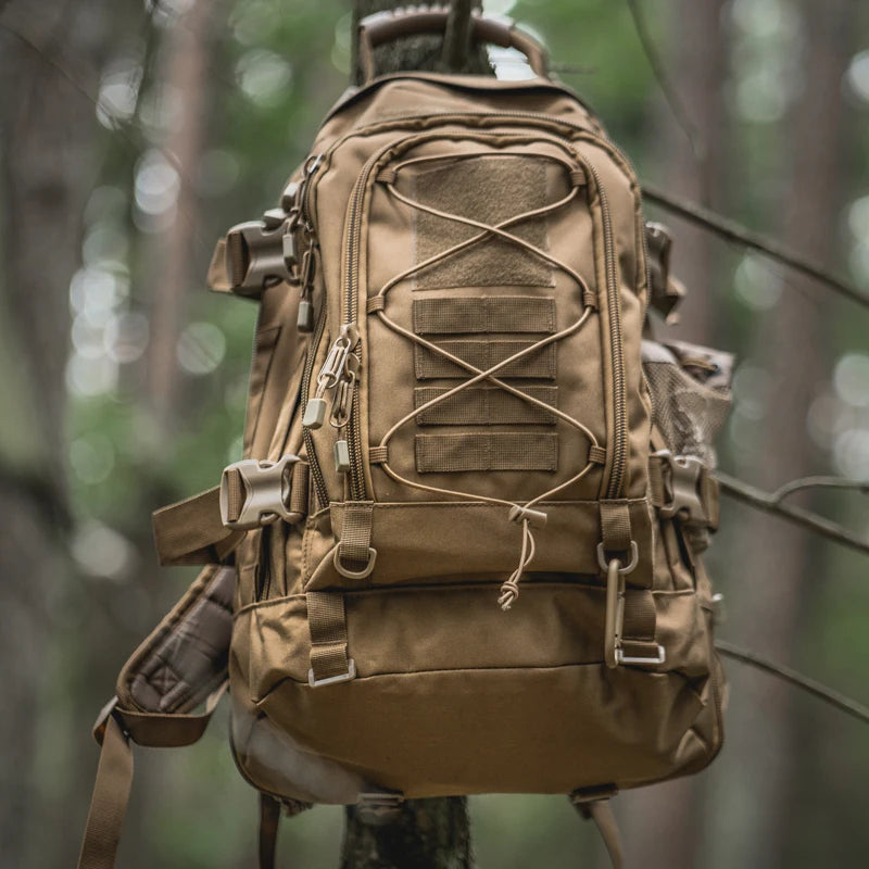 65L Outdoor Tactical Backpack for Men Unisex Hiking Bag Large Capacity Military Army Travel Camping Rucksack