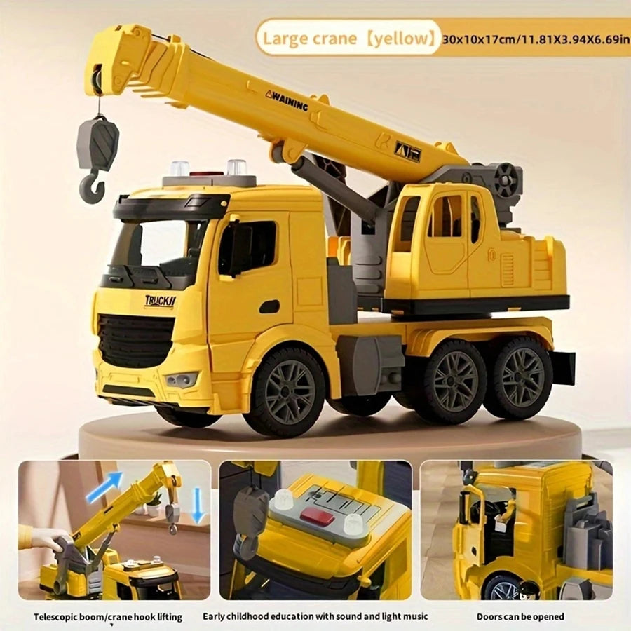 Toys for 3 Year Old Boys and Girls Kids Crane Truck