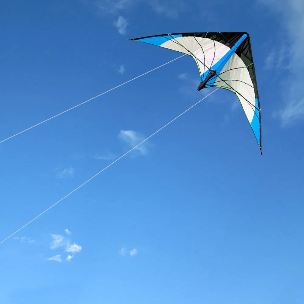 New Arrive 48 Inch Blue Professional Dual Line Stunt Kite