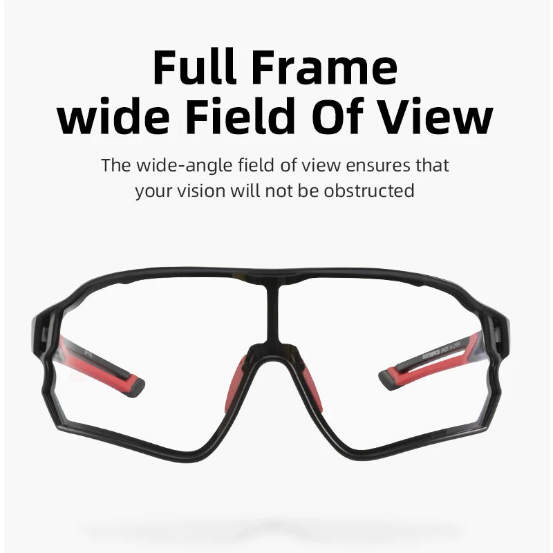 Photochromic Cycling Glasses UV400 Lightweight Flexible