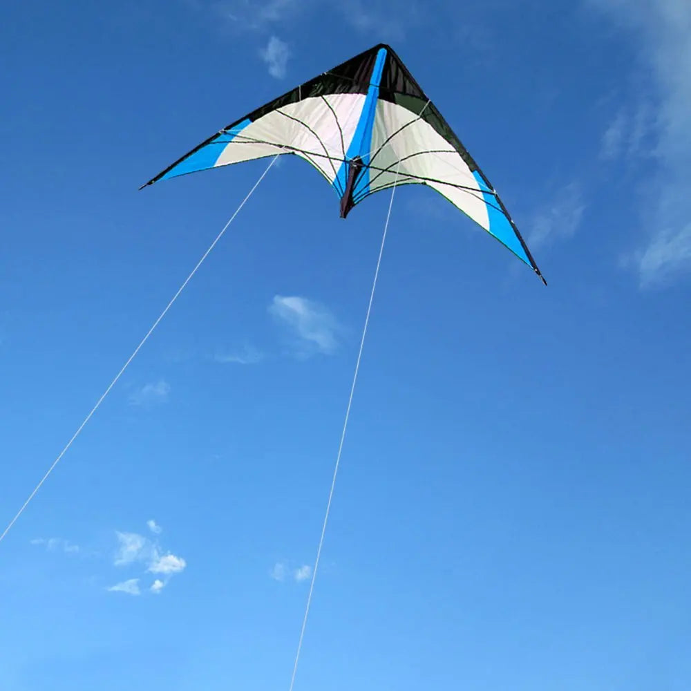 New Arrive 48 Inch Blue Professional Dual Line Stunt Kite