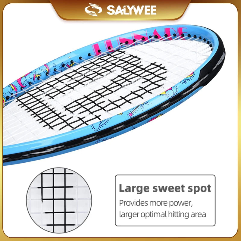 SAYWEE Tennis Racket Pro Staff Training Full Carbon String