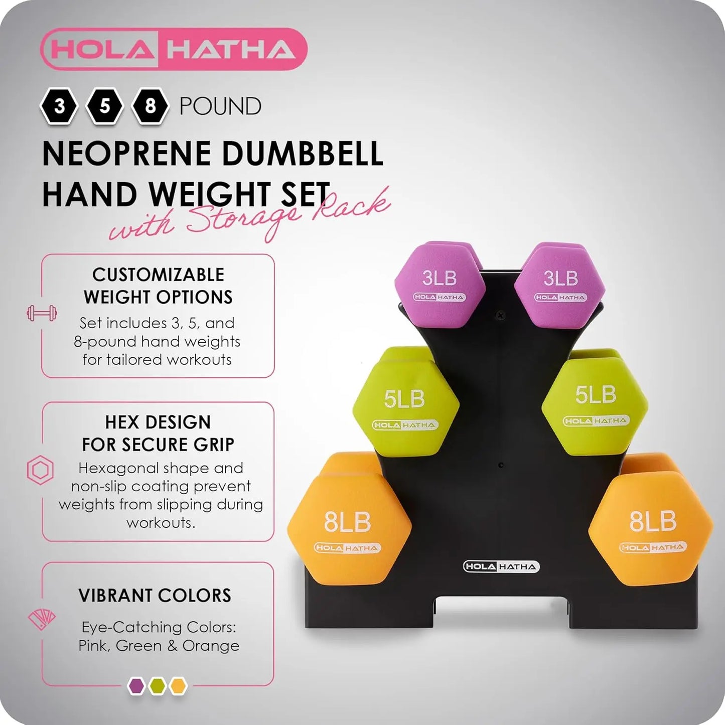 Universal Sports And Outdoors Dumbbell Free Hand Weight Set