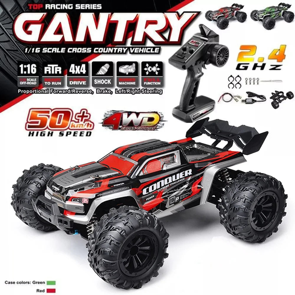 2024 1 16 Scale Large RC Monster Truck High Speed 50kmh 4WD