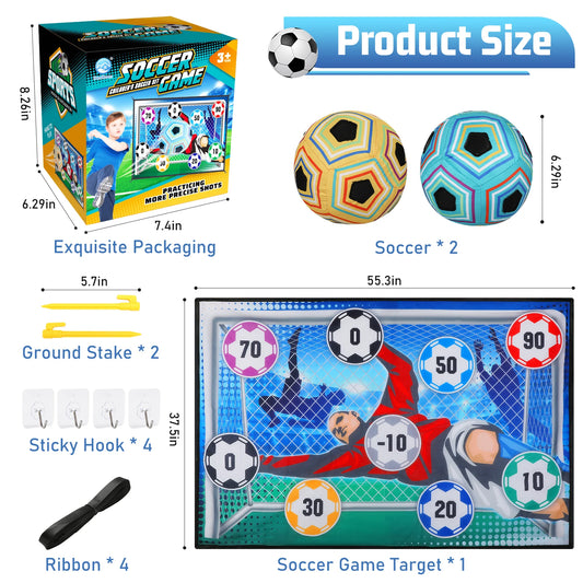 Football Ball Game Set for Kids Indoor Outdoor Soccer Toys