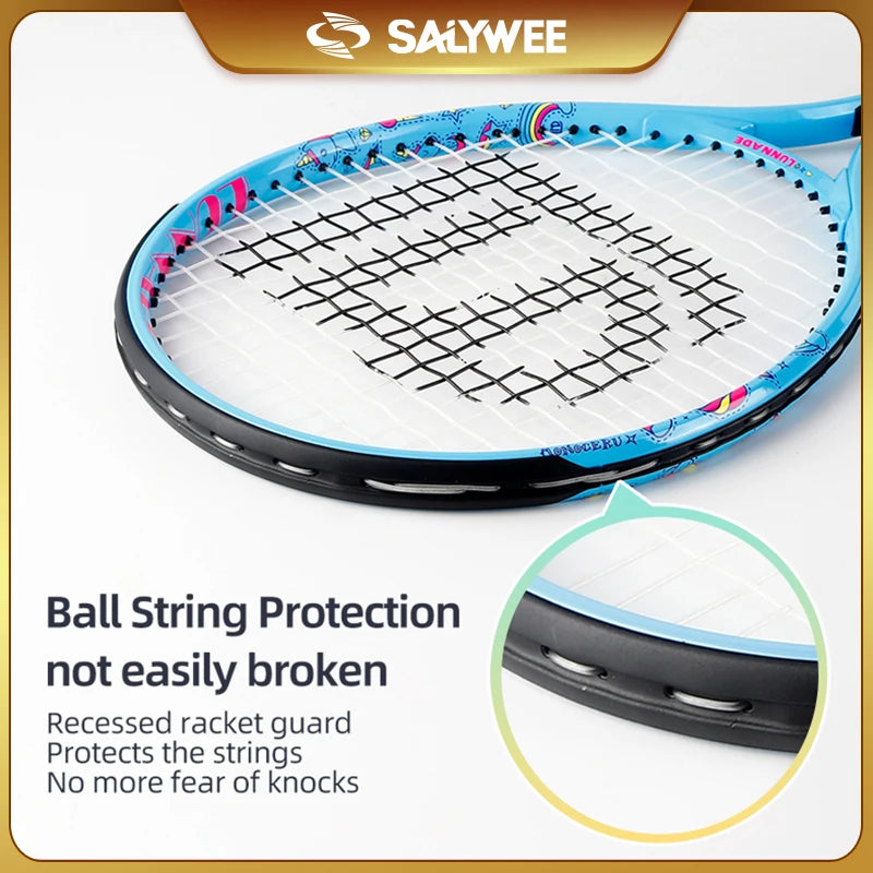 SAYWEE Tennis Racket Pro Staff Training Full Carbon String