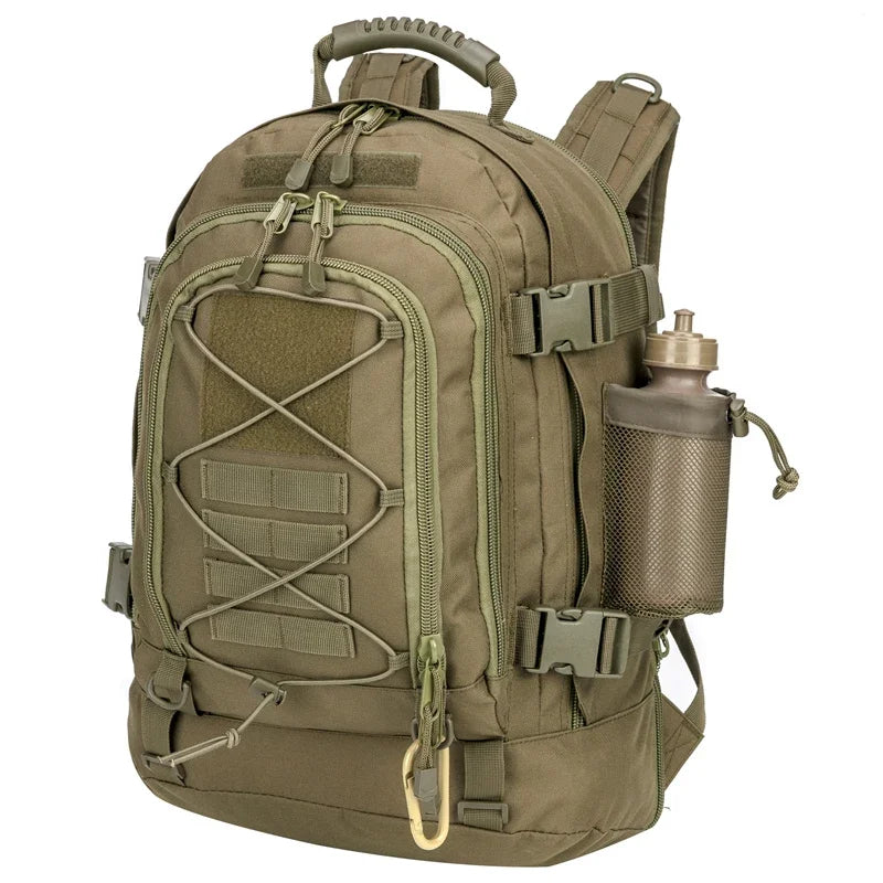 Male Travel Tactical backpack  Expandable , 3 Day Assault Pack Rucksacks