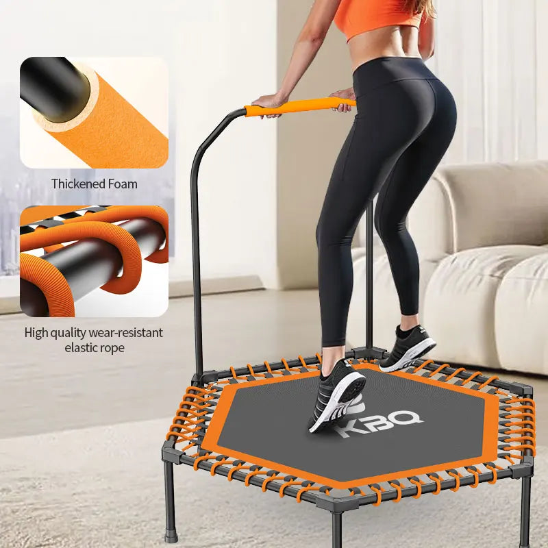 Adult Indoor Fitness Trampoline for Cardio Training
