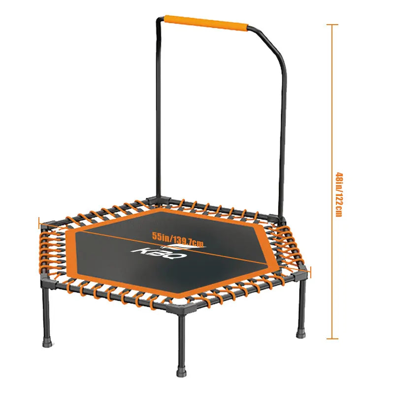 Adult Indoor Fitness Trampoline for Cardio Training