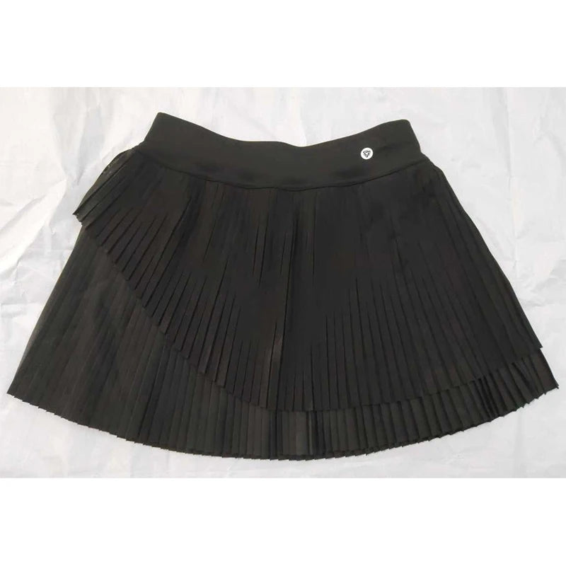 Women Pleated Tennis Skirt with Pockets  High Waisted Golf Shorts Workout Running Skirts