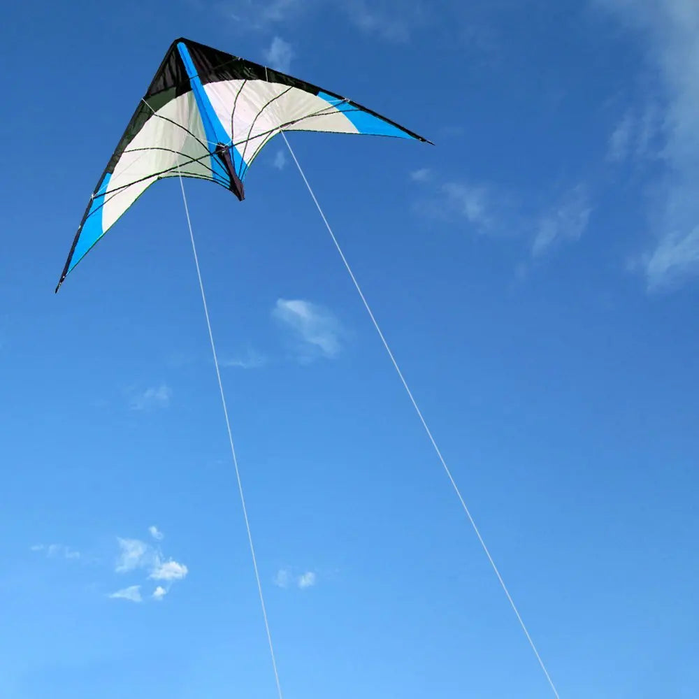 New Arrive 48 Inch Blue Professional Dual Line Stunt Kite