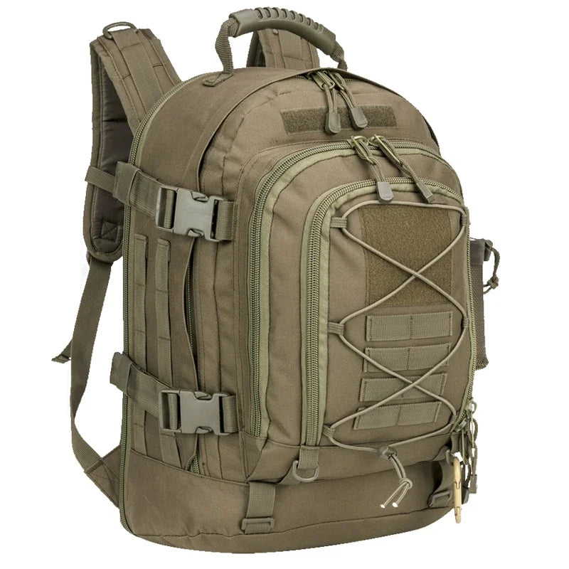 Male Travel Tactical backpack  Expandable , 3 Day Assault Pack Rucksacks