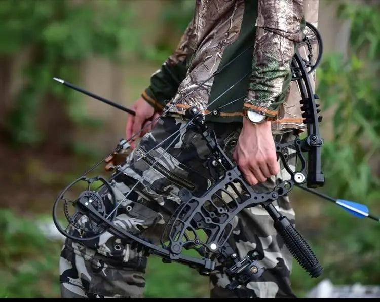 type 3 Compound Bow Catapult Bow for Steel Ball and Draw Weight 40-65lbs Adjustable Short-Axis