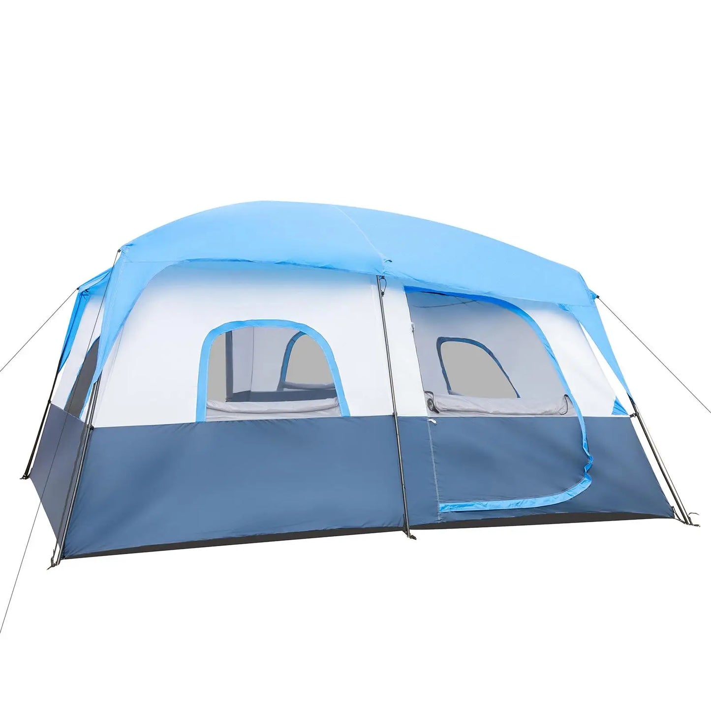 14 Person Camping Tent 430x430x210cm Polyester Fiberglass
