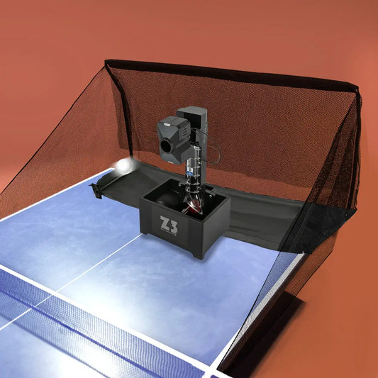 Automatic Table Tennis Training Machine 100 Balls Net