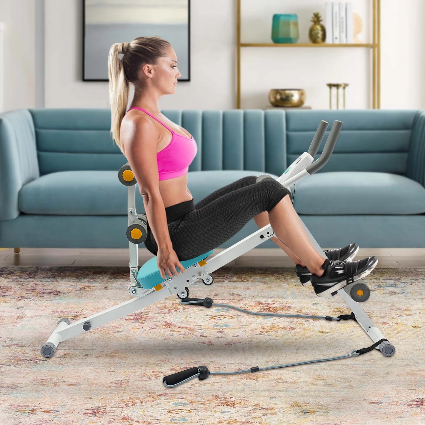 Abs Workout Trainer For Home Gym Whole Body Fitness