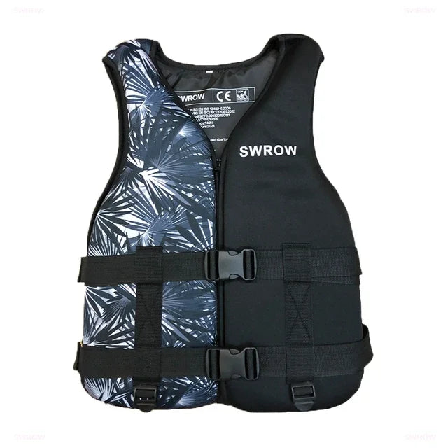 Neoprene Life Jacket for Adult Children New Water Sport Buoyancy Jacket Life Vest