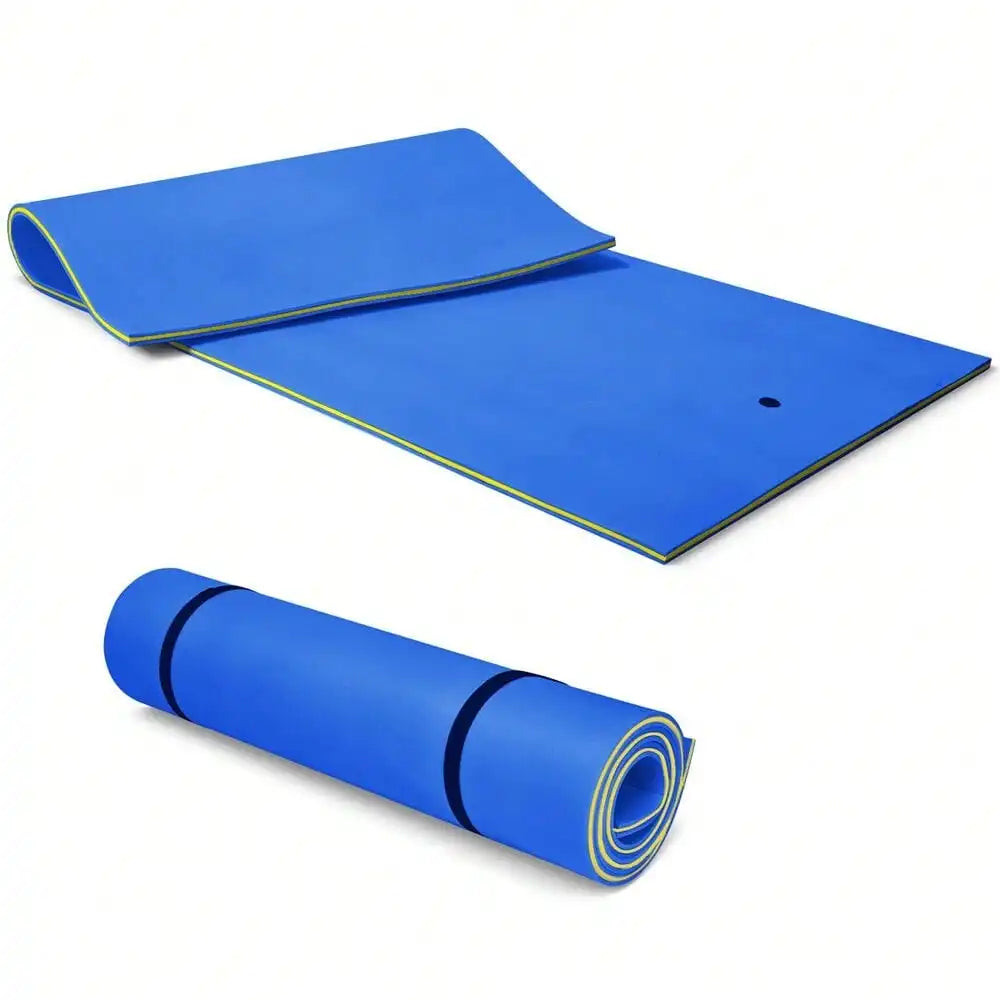Three Layer Floating Foam Water Pad 12 X 6 Blue Oasis