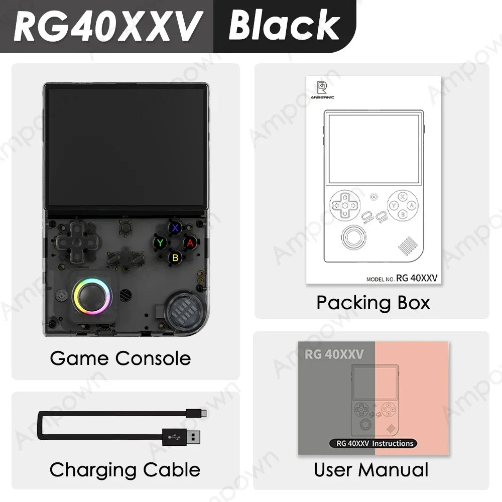 Handheld Game Console 4 Inch IPS Screen RGB Joystick Player