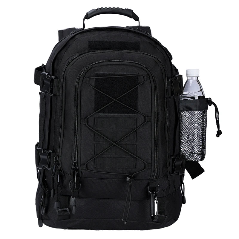 65L Outdoor Tactical Backpack for Men Unisex Hiking Bag Large Capacity Military Army Travel Camping Rucksack