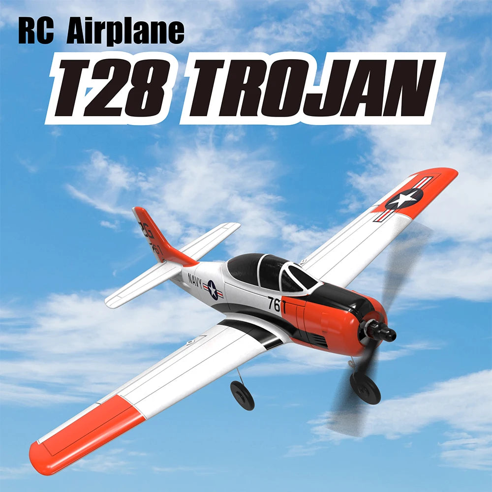 Mini T-28 Trojan 761-9 EPP 400mm Wingspan 2.4G 6-Axis Gyro RC Airplane Trainer Fixed Wing