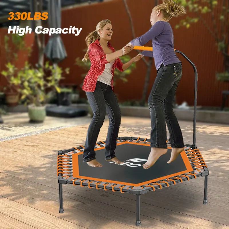 Adult Indoor Fitness Trampoline for Cardio Training