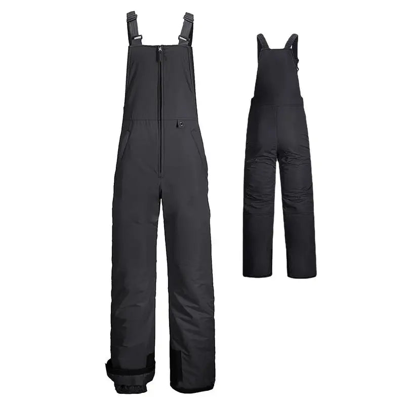 Insulated Ski Pants Overalls Ripstop Warm Comfortable Snow Bibs