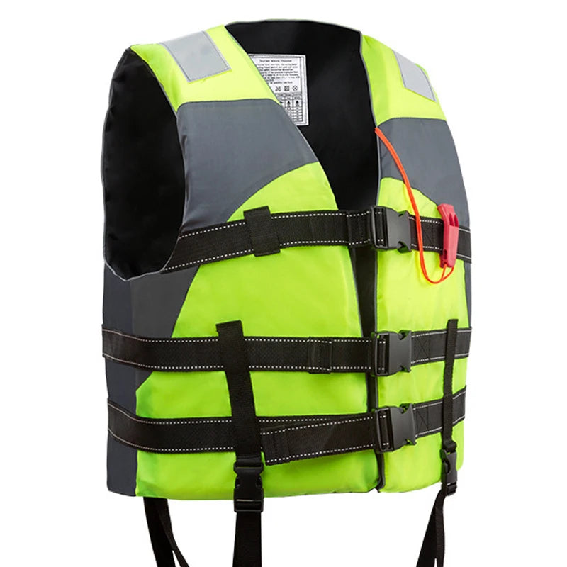 Life Vest with Whistle for Adults, Polyester, , Water Sports, Man Jacket