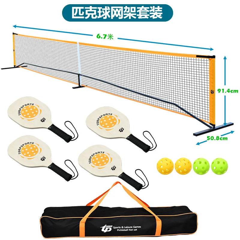Portable Outdoor Pickleball Net, Beach Training Net, Volleyball, Badminton, Tennis Net,