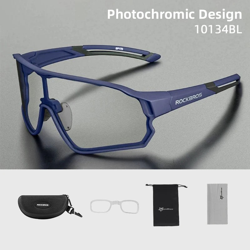 Photochromic Cycling Glasses UV400 Lightweight Flexible