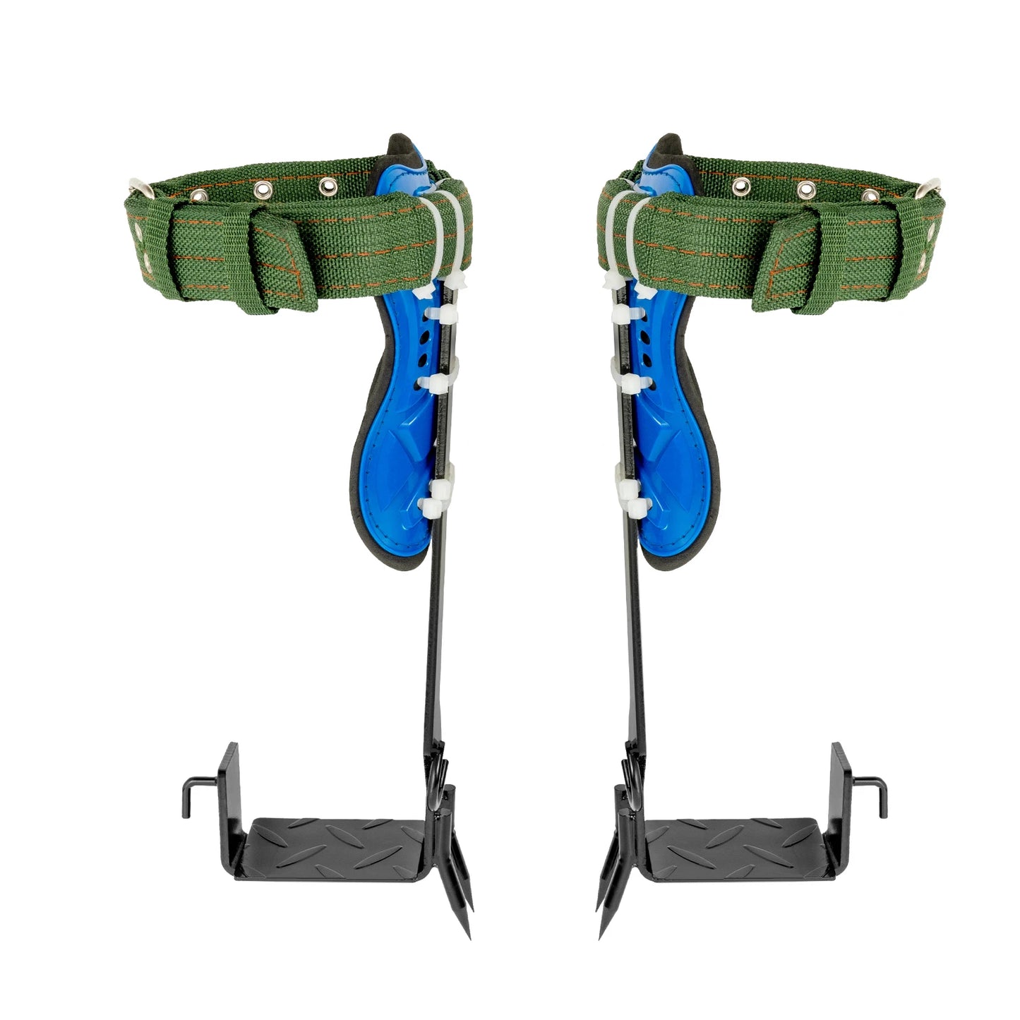 Tree Climbing Spike Set Portable Piercing Tree Climbing Tool with Safety Belt Load 100kg